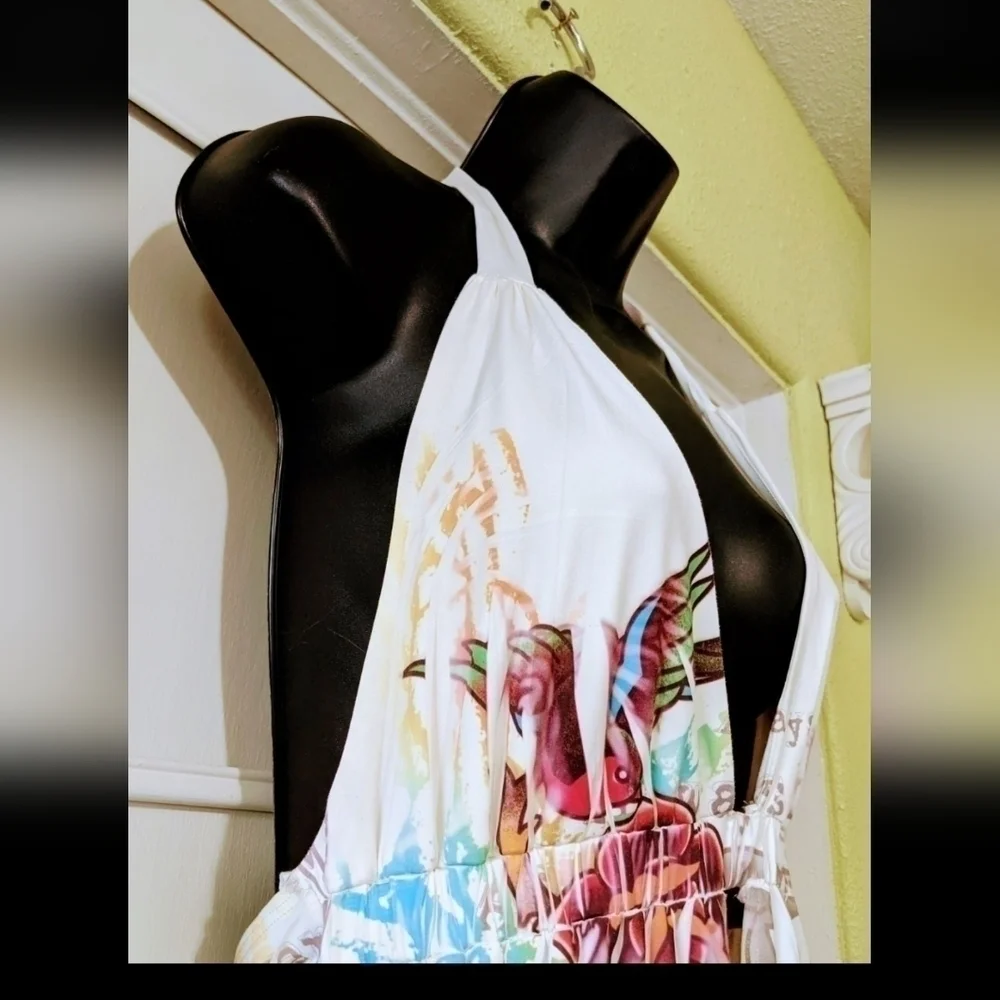 Ventti sexy& beautiful open back mini Dress. - Picture 4 of 11